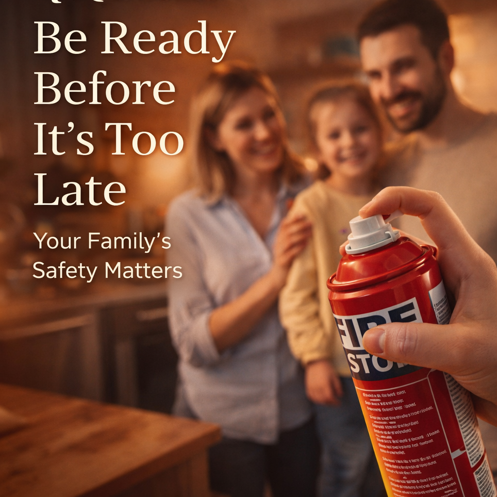 Car Fire Stop™ — Instant Emergency Fire Extinguisher Spray (500ml)