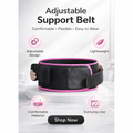 Adjustable Waist Trimmer Sweat Belt