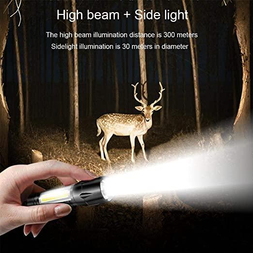 🔦 Emergency Pocket Torch USB Rechargeable Work Light