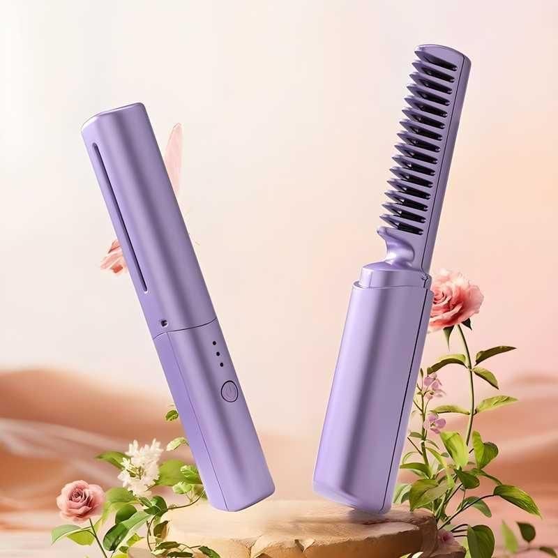 Meneflix Cordless Hair Straightener Comb
